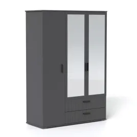 szafa-uchylna-z-lustrem-125-cm-antracyt-3-drzwiowa-garderoba-luna-szuflady