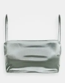 mietowy-krotki-dopasowany-top-na-ramiaczkach-satyna-weekday-xs