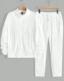 bialy-komplet-bluza-bez-kaptura-zamek-spodnie-prosta-nogawka-shein-xxl