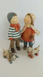 figurka-ozdobna-dzieci-pieski-exner