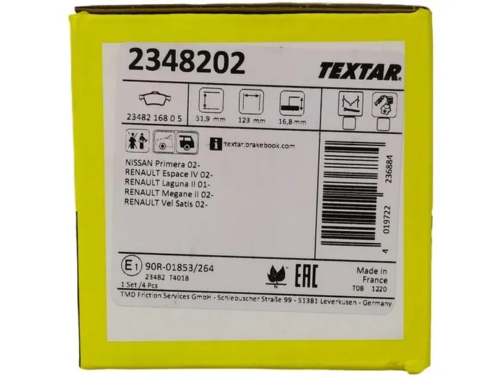 klocki-hamulcowe-textar-2348202-wysokosc-51-9-mm