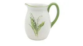 dzbanek-do-wody-napoju-ceramika-bialy-konwalie-800-ml