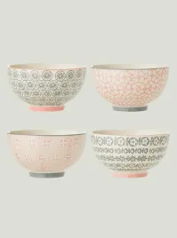 miska-cecile-bowl-roza-kamionka-bloomingville-zestaw-4-szt