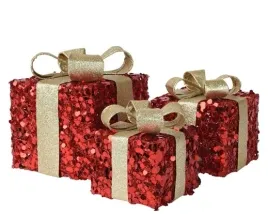 pudelko-prezentowe-czerwone-zlota-kokarda-zestaw-3-szt