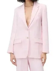 jasnorozowa-klasyczna-prosta-marynarka-dlugi-rekaw-rozpinana-s