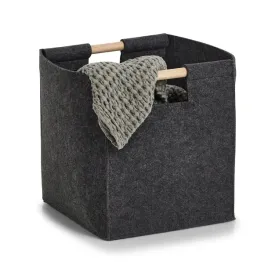 kosz-do-przechowywania-filc-drewno-antracyt