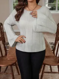 szary-dzianinowy-sweter-szerokie-rekawy-klasyczny-shein-48