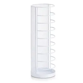 stojak-na-parasole-metal-zeller-bialy