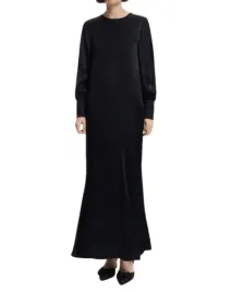 czarna-dluga-satynowa-sukienka-z-wiskozy-prosta-dlugi-rekaw-m