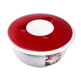 westmark-miska-z-pokrywka-2-5l-kol-czerwony-kolor-bialy