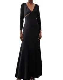 czarna-satynowa-maxi-sukienka-siateczkowe-wstawki-dekolt-v