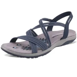 sandaly-damskie-skechers-granatowe-40-wsuwane