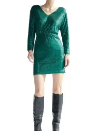 zielona-sukienka-mini-dlugi-rekaw-koktajlowa-wieczorowa-glamour-cekiny-38