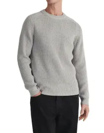 reserved-sweter-damski-szary-klasyczny-do-pasa-rozmiar-l