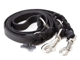 smycz-skorzana-dla-psa-o-szerokosci-25mm-i-dlugosci-220cm-kolor-czarny
