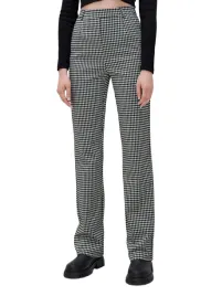 czarno-biale-klasyczne-proste-dlugie-spodnie-wysoki-stan-pepitka-s