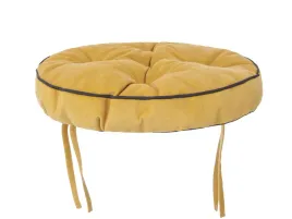 poduszka-na-krzeslo-hobbygarden-okragla-wiazana-38-cm-zolta