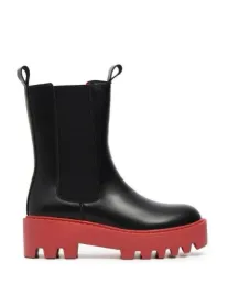 czarne-kozaki-za-kostke-rozowa-platformia-eko-skora-klasyczne-gladkie-39