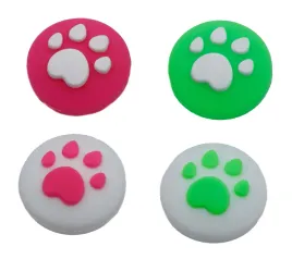 nakladki-gumki-do-nintendo-switch-ns-oled-lite-psie-lapki-rozowo-zielone