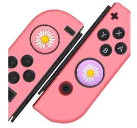 4x-gumki-nakladki-joy-con-nintendo-switch-lite-oled-animal-kwiatek-rumianek