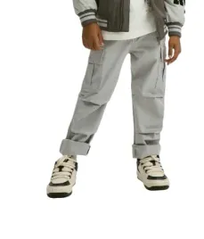 szare-spodnie-cargo-bojowki-gladkie-klasyczne-dlugie-proste