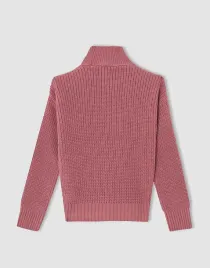 sweter-klasyczny-rozowy-stojka-wzor-warkocz-polgolf-defacto-122-128