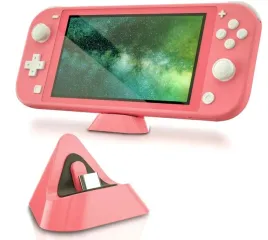 mini-podstawka-stacja-ladowania-nintendo-switch-ns-oled-lite-coral-rozowa