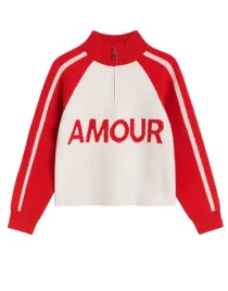 czerwono-kremowy-sweter-ze-stojka-zamek-dlugi-rekaw-napis-amour