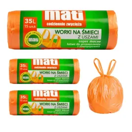 worki-na-smieci-z-uszami-pomaranczowe-mati-35l-3x15-szt