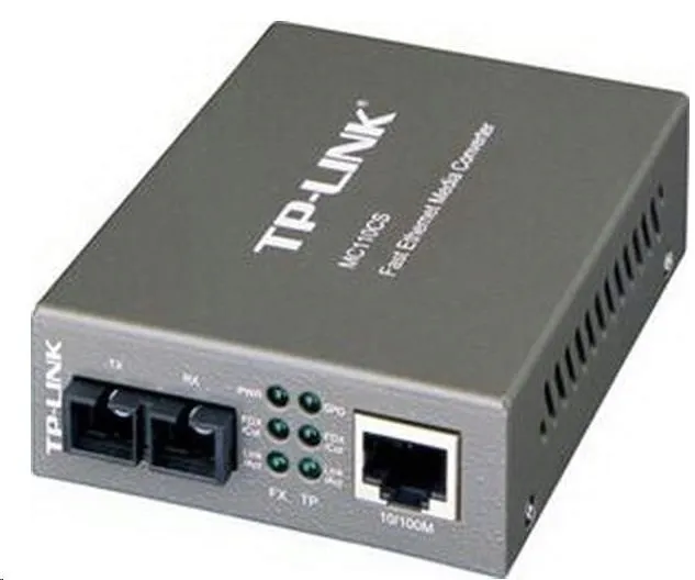 tp-link-mc110cs-konwerter-sieciowy-100-mbit-s-1310-nm-pojedynczy-czarny-waga-z-opakowaniem-0-41-kg-kod-producenta-mc110cs