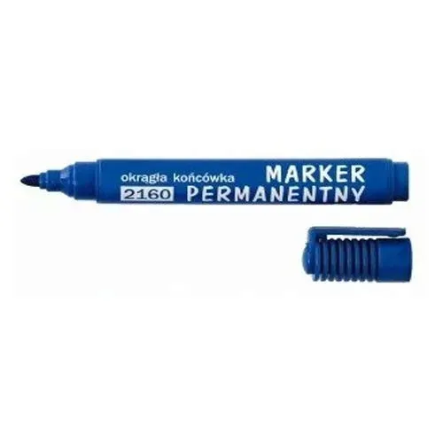 marker-d-rect-okragly-permanentny-niebieski-stan-nowy