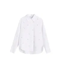 biala-bawelniana-zdobiona-prosta-koszula-koraliki-dlugi-rekaw