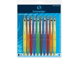 dlugopis-automatyczny-schneider-k20-icy-m-10szt-mix-kolorow