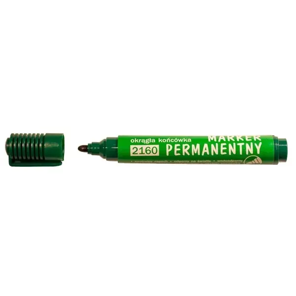 marker-d-rect-okragly-permanentny-zielony