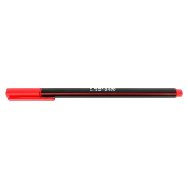 cienkopis-d-rect-d408-czerwony-stan-nowy