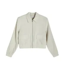 bezowa-prosta-klasyczna-kurtka-bez-kaptura-kolnierzyk-zamek