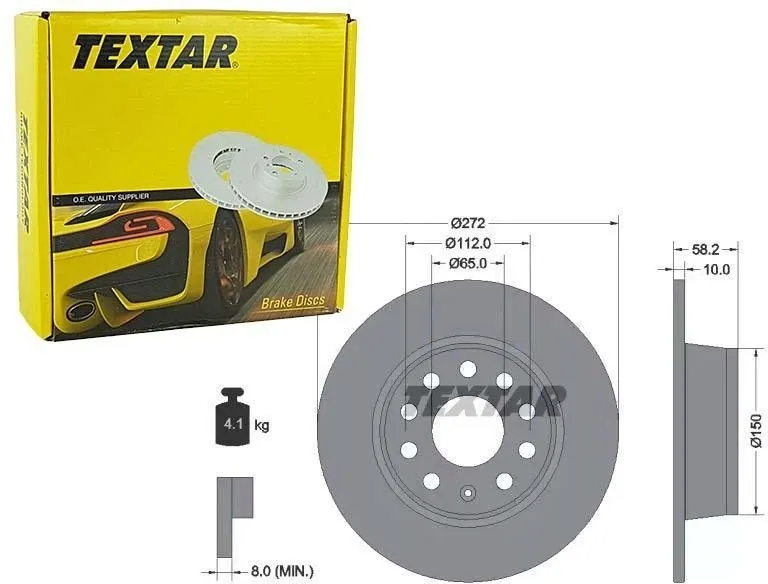 textar-92300003-tarcza-hamulcowa