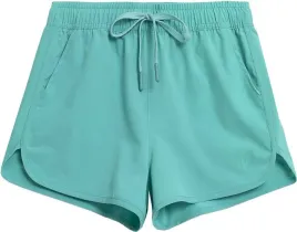 4f-krotkie-spodenki-do-polowy-uda-poliester-zielony-rozmiar-158