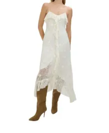 kremowa-asymetryczna-sukienka-na-ramiaczkach-ozdobne-falbany-cekiny