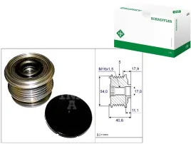 ina535-0121-10-kolo-pasowe-alternatora-ford-volvo