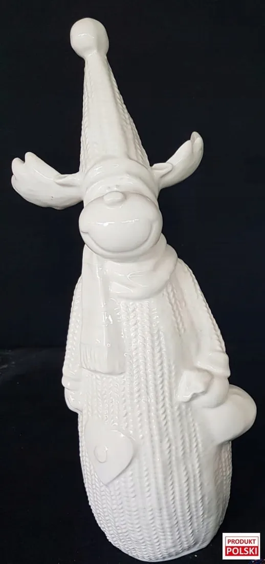 los-ceramiczny-w-sweterku-44cm-wysokosc-produktu-44-cm