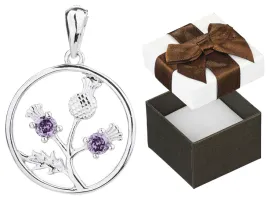kolo-srebrna-zawieszka-kwiatki-fioletowe-cyrkonie-wisiorek-kwiaty-kwiat-925