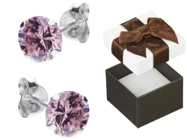 rozowe-delikatne-srebrne-kolczyki-z-rozowa-cyrkonia-6mm-srebro-925-sztyft