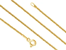 zloty-lancuszek-lisi-ogon-skrecany-14mm-srebro-925-pozlacane-ozdobny-32-cm