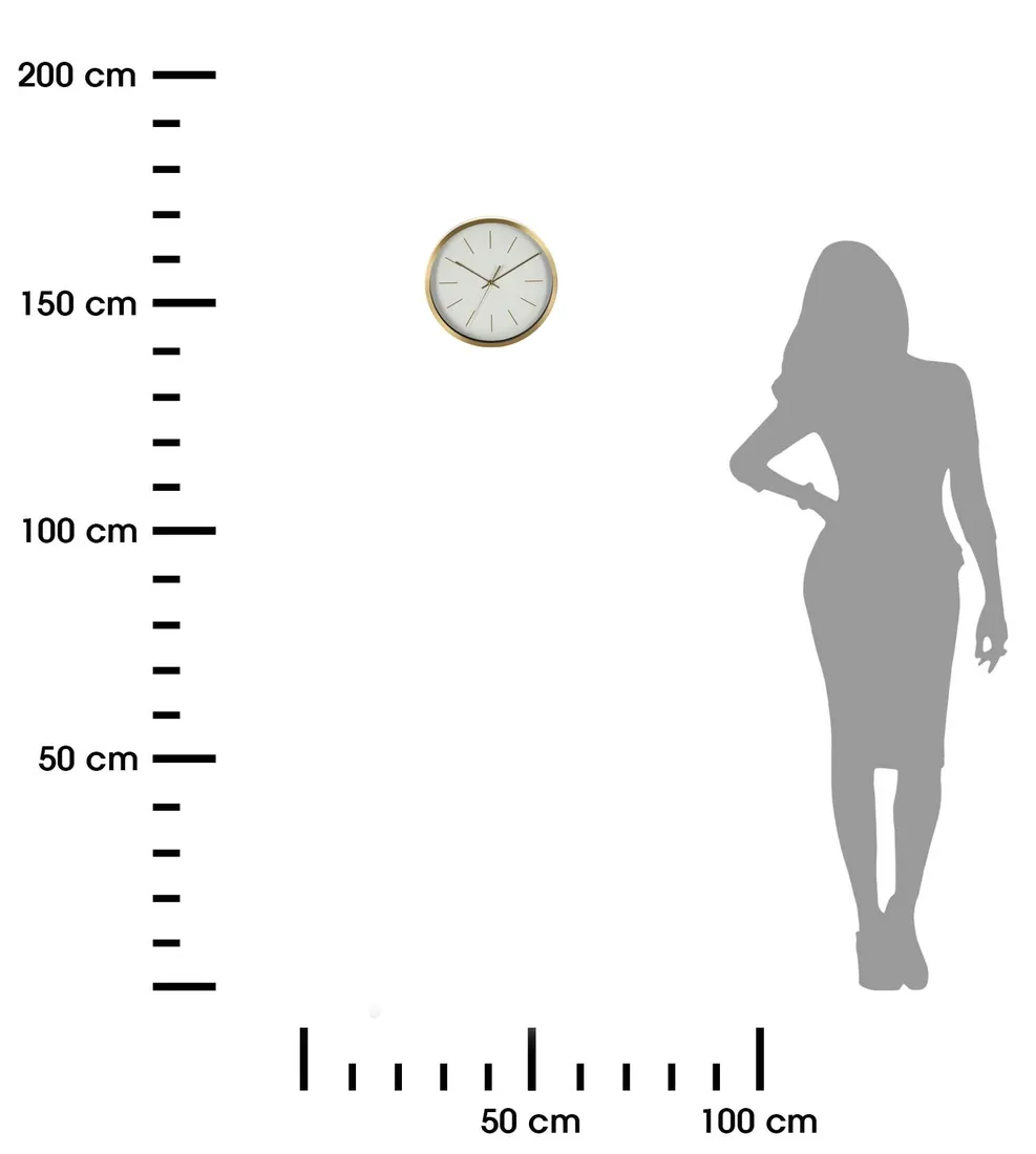 zegar-scienny-hands-decoration-czarny-25cm