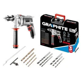 wiertarka-udarowa-850w-10-wiertel-58g738-graphite