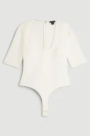 bandazowe-eleganckie-dopasowane-body-ecru-krotki-rekaw-karen-millen-36