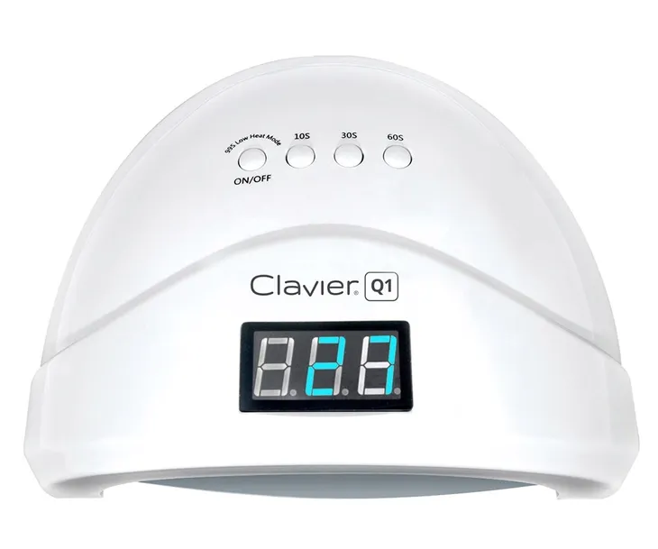 Lampa Do Paznokci 48W Lustrzane Dno Clavier Q1 Hybrydy Żele 30 Diod