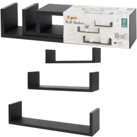 polka-drewno-zd-trading-48-x-10-cm-bialy-czarny-odcienie-brazu