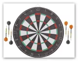 tarcza-dart-gra-lotki-rzutki-6-sztuk-w-zestawie-darts-rekreacja-xqmax-sport-marka-xqmax